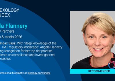 Angela Flannery 2026 - Telecoms and Media